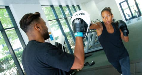 non-contact boxing, poplar union, boxing lessons, in your corner, East London, health and wellbeing